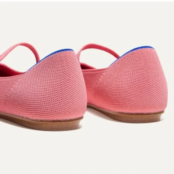 Rothy’s tulip pink May Jane ll flats sz 11 - Picture 4 of 15